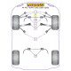 A4 inc. Avant (2WD) Powerflex Rear Anti Roll Bar Bush 22mm Audi A4 inc. Avant (2WD) | races-shop.com