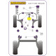 Polyurethane bushings Powerflex Front Engine Mount Dog Bone Audi TT Mk1 Typ 8N 2WD (1999-2006) | races-shop.com