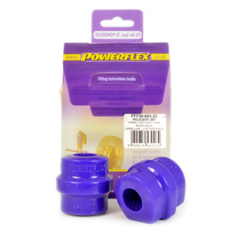 Polyurethane bushings Powerflex Front Anti Roll Bar Bush 22mm Citroen C4 (2004-2010) | races-shop.com