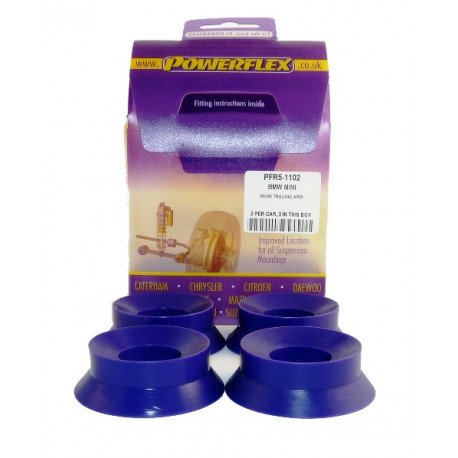 Polyurethane bushings Powerflex Rear Trailing Arm Front Bush Inserts Mini Mini Paceman R61 4WD (2013-2016) | races-shop.com