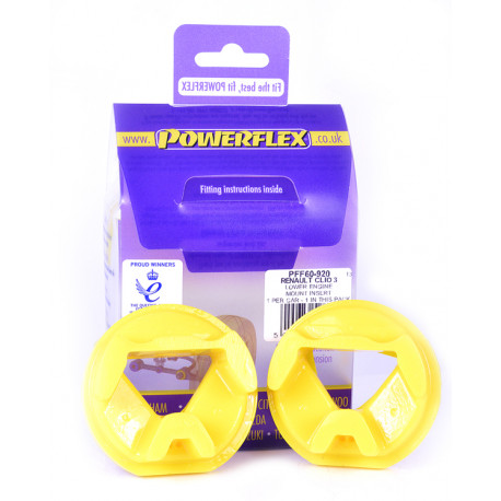 Megane II inc RS 225, R26 and Cup (2002-2008) Powerflex Lower Engine Mount Insert Renault Megane II inc RS 225, R26 and Cup | races-shop.com
