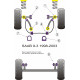 9-3 (1998-2002) Powerflex Front Track Control Arm Outer Bush Saab 9-3 (1998-2002) | races-shop.com