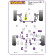 Polyurethane bushings Powerflex Lower Engine Mount Insert (Large) Track Use Skoda Octavia Mk2 1Z (2004-2012) | races-shop.com