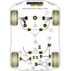 A3/S3 MK3 8V (2013-) Multi Link Powerflex Front Anti Roll Bar Bush 25mm Audi A3/S3 MK3 8V (2013-) Multi Link | races-shop.com