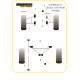 7 Metric Chassis with DeDion & Watts Linkage (2006 on) Powerflex Front Anti Roll Bar Bush 16mm Caterham 7 | races-shop.com