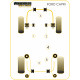 Polyurethane bushings Powerflex Leaf Spring Mount Front Ford Capri (1969-1986) | races-shop.com