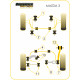 Polyurethane bushings Powerflex Front Wishbone Front Bush 12mm bolt Mazda Mazda3 (2004-2009) | races-shop.com