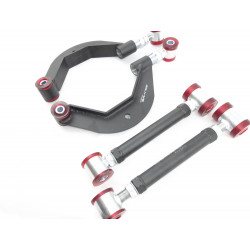 SILVER PROJECT Rear adjustable arms (KIT) Silver Project for VW golf Mk7 and Audi A3 (8V) (CAMBER + TOE)