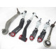 BMW SILVER PROJECT REAR CONTROL ARM KIT FOR BMW E39 (CAMBER + TOE) | races-shop.com
