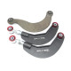 Mazda SILVER PROJECT Rear adjustable arms (KIT) for Ford Focus , Mazda 3 , Volvo C30 (CAMBER + TOE) | races-shop.com