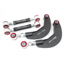 SILVER PROJECT Rear adjustable arms (KIT) for Ford Focus , Mazda 3 , Volvo C30 (CAMBER + TOE)