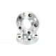 To change the PCD/ bore hole dimension Set of 2psc wheel spacers - hub adaptor RACES 5x100 to 5x112 , width 20mm | races-shop.com