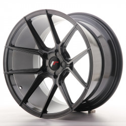 JR Wheel JR30 19x11 ET15-40 5H Blank Hyper Black