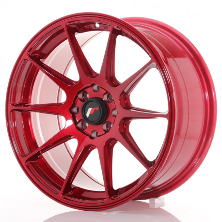 Aluminium wheels JR Wheel JR11 17x8,25 ET35 4x100/114,3 Platinum Red | races-shop.com