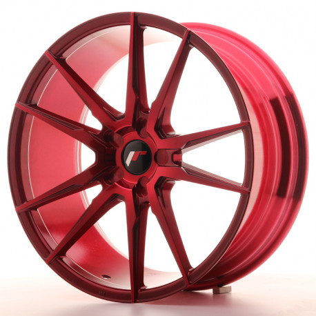 Aluminium wheels JR Wheel JR21 20x8,5 ET40 5H Blank Platinum Red | races-shop.com