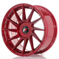 JR Wheel JR22 17x8 ET25-35 Blank Platinum Red