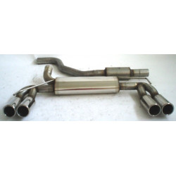 70mm Duplex Exhaust Opel Corsa D - ECE approval (881137TOD-X)