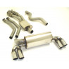 2x 63.5mm Duplex exhaust system with 200CPSI kat. BMW 1er M-Coupe E82