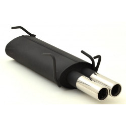 Sport exhaust silencer Opel Kadett E - ECE approval (921109-x)
