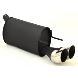 Sport exhaust silencer Opel Corsa B - ECE approval (921132-x)