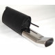 Friedrich Motorsport exhaust systems Sport exhaust silencer Opel Tigra - ECE approval (921133-x) | races-shop.com