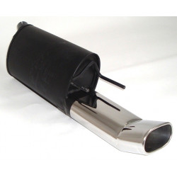 Sport exhaust silencer Opel Tigra - ECE approval (921133-x)
