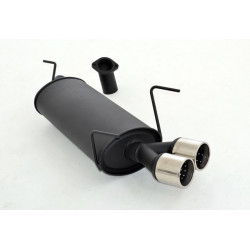 Sport exhaust silencer Opel Vectra B - ECE approval (921136-x)