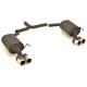 Friedrich Motorsport exhaust systems Duplex Sport exhaust silencer Opel Vectra C - ECE approval (921138D-x) | races-shop.com