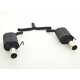 Friedrich Motorsport exhaust systems Duplex Sport exhaust silencer Opel Vectra C - ECE approval (921139D-x) | races-shop.com