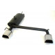 Friedrich Motorsport exhaust systems Duplex Sport exhaust silencer Opel Astra F - ECE approval (921146D-x) | races-shop.com