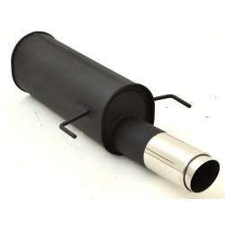 Sport exhaust silencer Opel Astra H saloon - ECE approval (921167-X)
