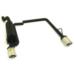Duplex Sport exhaust silencer Opel Meriva B - ECE approval (921173D-X)
