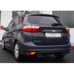Duplex Sport exhaust silencer Ford C-Max DXA - ECE approval (921202CBD-X)