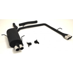 Duplex Sport exhaust silencer BMW 3er E46 - ECE approval (921322D-X)