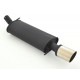 Friedrich Motorsport exhaust systems Sport exhaust silencer VW Corrado - ECE approval (921400B-x) | races-shop.com