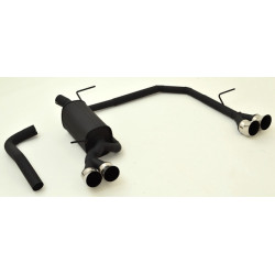 Duplex Sport exhaust silencer VW Polo 9N3 - ECE approval (921423AD-X)