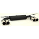Friedrich Motorsport exhaust systems Duplex Sport exhaust silencer VW EOS - ECE approval (921433D-X) | races-shop.com