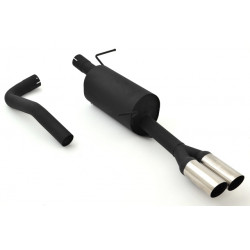 Sport exhaust silencer Skoda Fabia II (5J) - ECE approval (922502A-X)