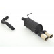 Friedrich Motorsport exhaust systems Sport exhaust silencer Seat Ibiza 6L - ECE approval (922723-X) | races-shop.com