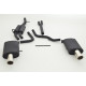 Friedrich Motorsport exhaust systems Gr.A Duplex Exhaust Audi A4 B6 (8E/8H) FWD - ECE approval (961021AD-X) | races-shop.com