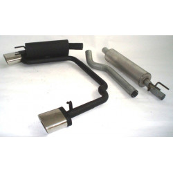 Gr.A Duplex Exhaust Opel Corsa B - ECE approval (961132D-X)