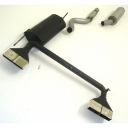 Gr.A Duplex Exhaust Opel Astra F - ECE approval (961146AD-X)
