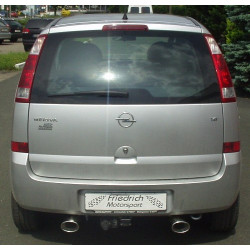 Gr.A Duplex Exhaust Opel Meriva - ECE approval (961172D-X)