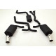 Friedrich Motorsport exhaust systems Gr.A Duplex Exhaust Ford Mondeo ST220 (B4Y/B5Y) - ECE approval (961233D-X) | races-shop.com