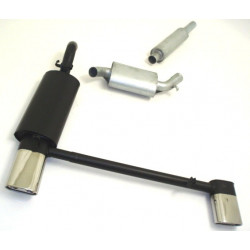Gr.A Duplex Exhaust VW Golf II - ECE approval (961403D-X)
