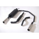 Friedrich Motorsport exhaust systems Gr.A Duplex Exhaust VW Golf IV - ECE approval (961412VD-X) | races-shop.com
