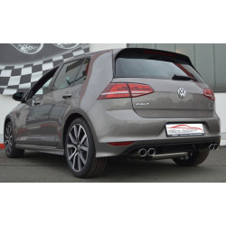 Gr.A Duplex Exhaust VW Golf VII - ECE approval (961450BD-X)