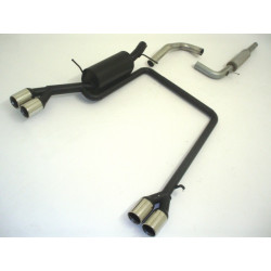 Gr.A Duplex Exhaust Skoda Fabia - ECE approval (962501AD-X)