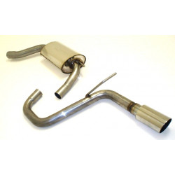 Sport exhaust silencer KIA Cee d (ED) - ECE approval (970502-X)