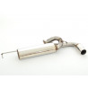 Sport exhaust silencer Mitsubishi ASX - ECE approval